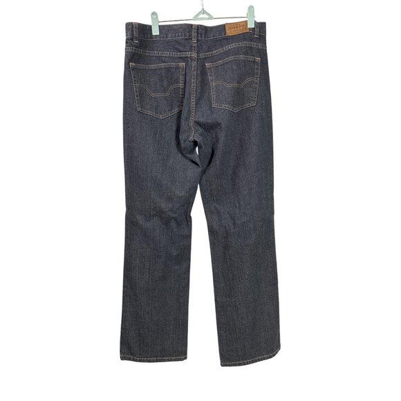 Chaps Womens Dark Wash Denim Jeans Delaney Straight Leg Size 10 - Picture 2 of 4